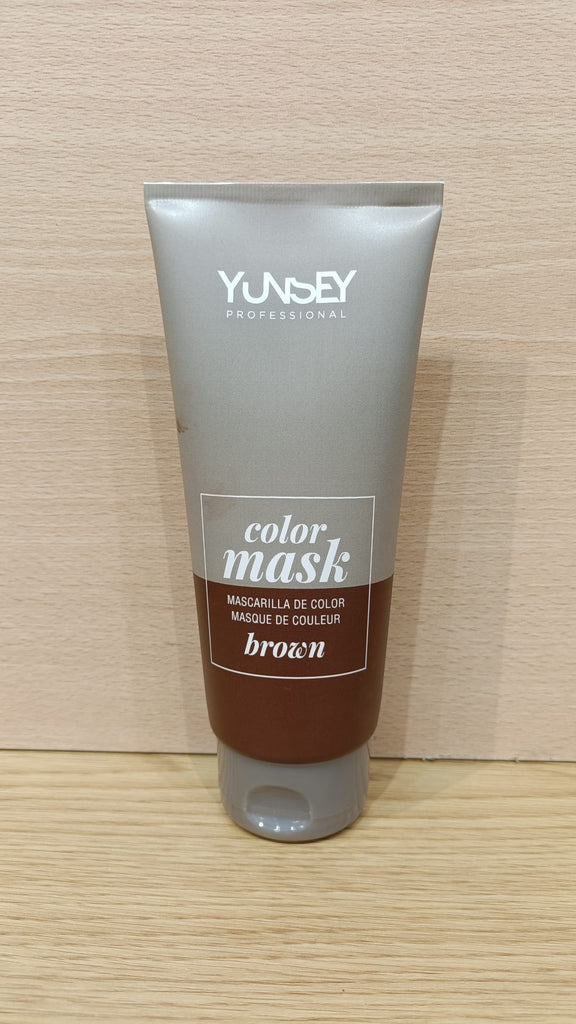 Yunsey Mascarilla de Color Marron  200 ml