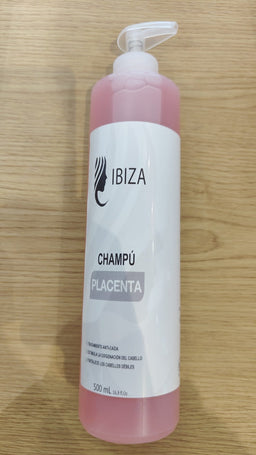 Champu de Placenta  Comercial Ibiza 500 ml