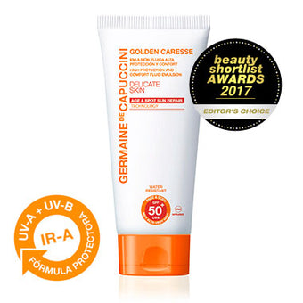 Germaine de Capuccini Emulsión Fluida SPF 50+ pieles sensibles 150 ml