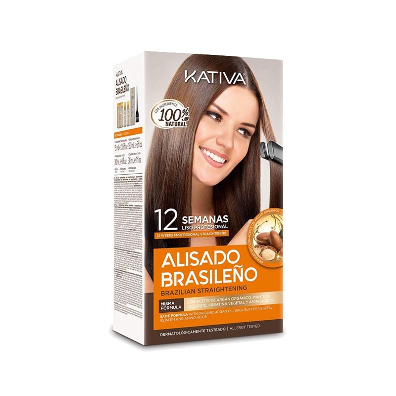 Kativa Kit de Alisado Brasileño Original