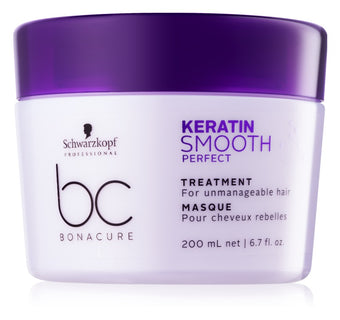 Schwarzkopf BC Keratin Smooth Perfect Mascarilla cabello rebelde 200ml